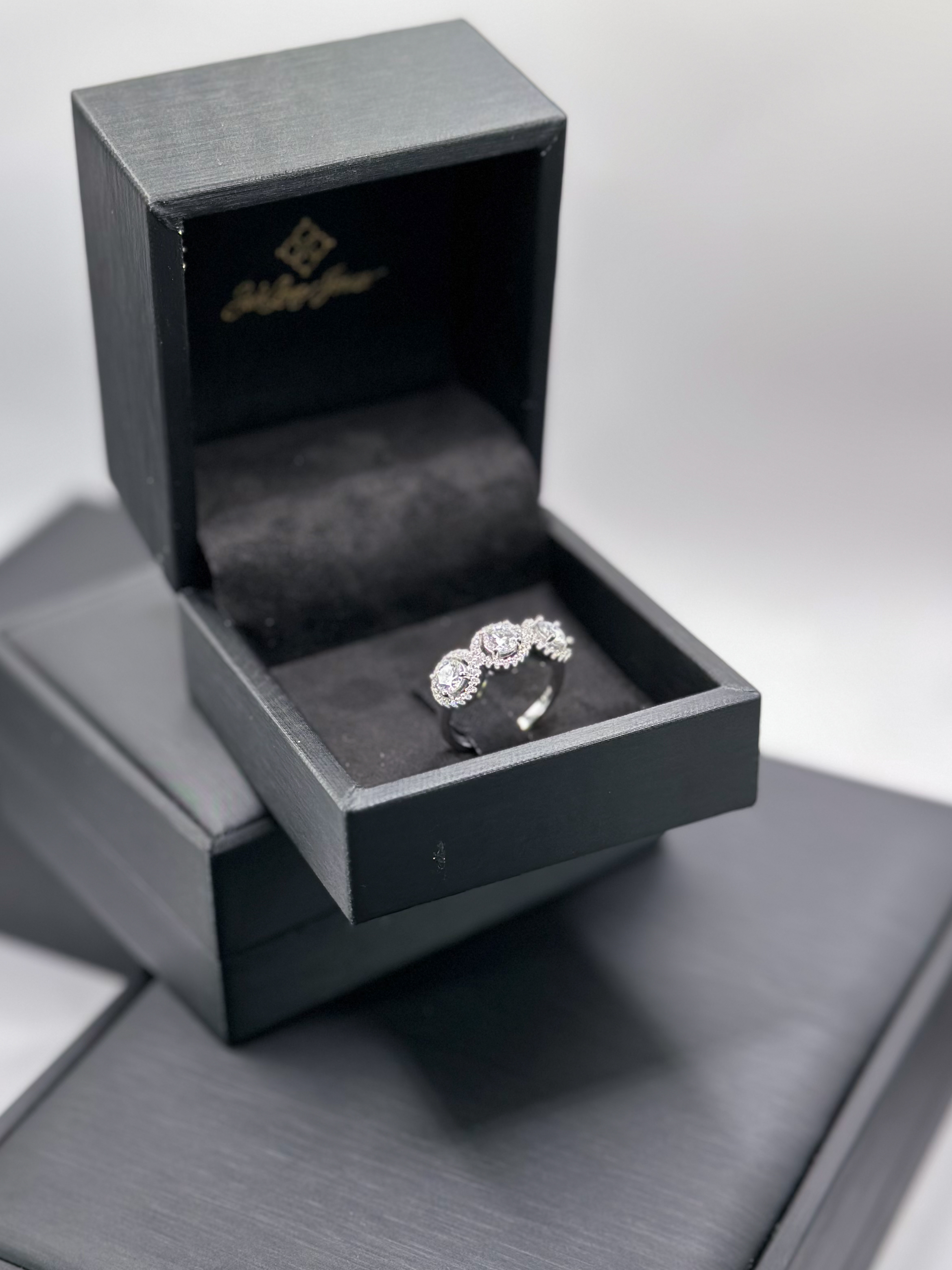 Aliança Moissanite | Sidilene Joias Ourinhos-SP